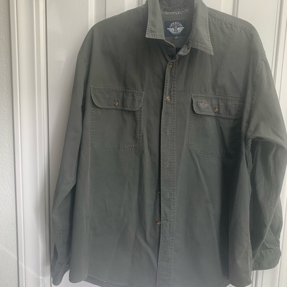 Dockers Dark Green Shirt Jacket